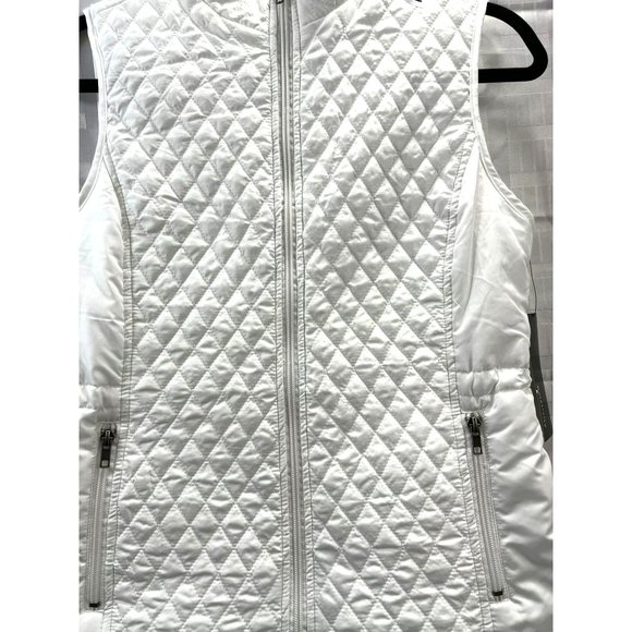 RELATIVITY OUTWEAR, Women VEST, sleeveLESS, SIZE S, COLOR WHITE - Picture 8 of 11